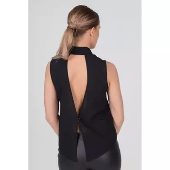 Блузка женская с открытой спиной, размер 44