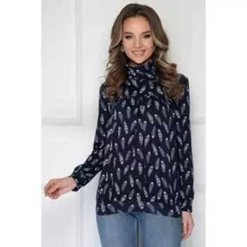 Блузка женская «Санремио пэро блу», размер 52