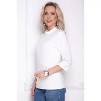 Блузка женская «Силэси айвари», размер 50