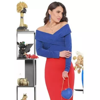 Блузка женская «Сияние женственности», размер 50