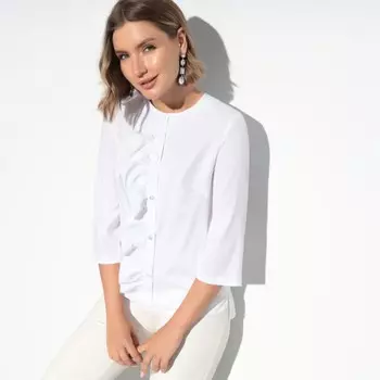 Блузка женская «Стильный бизнес-план», размер 50