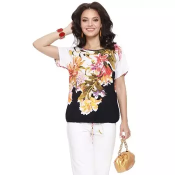 Блузка женская «Тропикана», размер 44