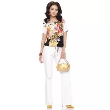 Блузка женская «Тропикана», размер 46