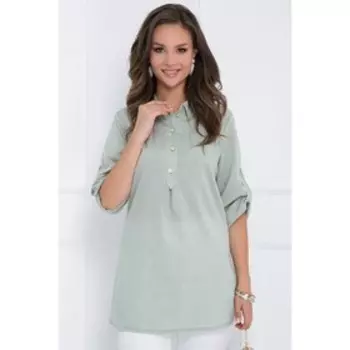 Блузка женская «Верчея лайт грин», размер 60
