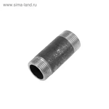 Бочонок стальной, 3/4", DN 20, PN 16, L=55 мм, Lрезьбы=10.5 мм