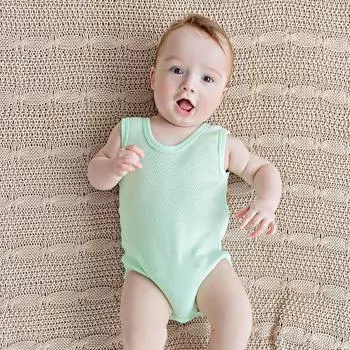 Боди без рукавов «Basic», рост 80 см, цвет ментоловый