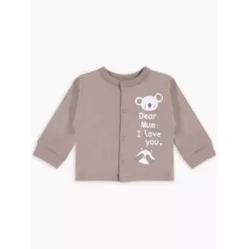 Боди c запахом Milky Nature, рост 62 см, цвет мокко