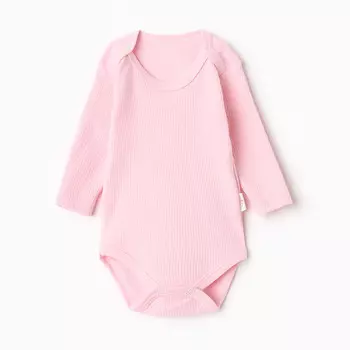Боди детский, цвет розовый, рост 74 см