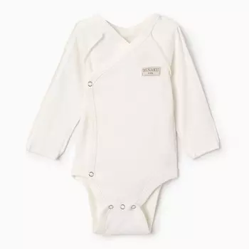 Боди детское MINAKU, рост 74-80 см, цвет экрю