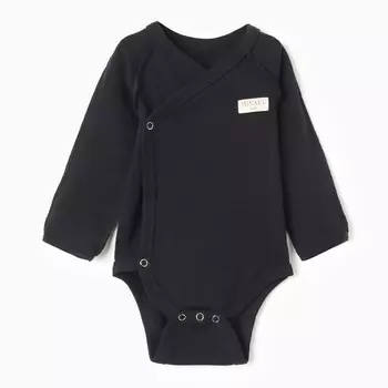 Боди детское MINAKU, рост 68-74 см, чёрное