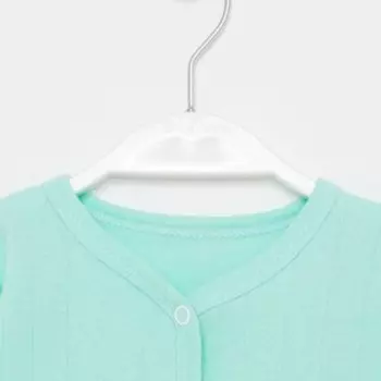 Боди детское, цвет бирюзовый,рост 68
