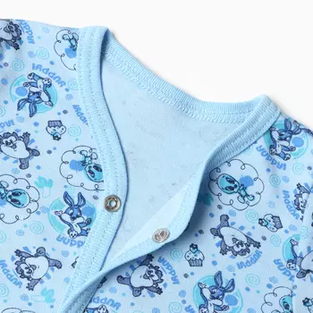 Боди детское, цвет голубой, рост 62 см