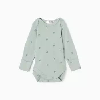 Боди детское, цвет мятный, рост 80 см (9-12 мес)