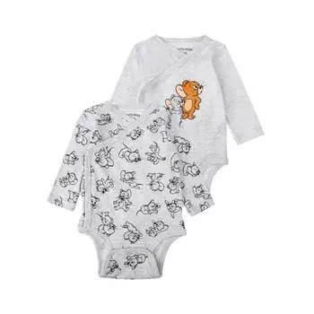 Боди детское для мальчика, рост 62 см, 2 шт