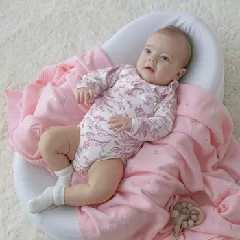 Боди детское KinDerLitto «Цветочный сад», с длинным рукавом, рост 74-80 см, 2 шт