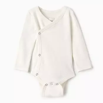 Боди детское MINAKU, рост 86-92 см, цвет экрю