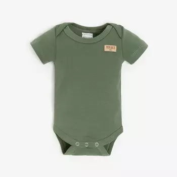 Боди детское MINAKU, рост 86-92 см, хаки