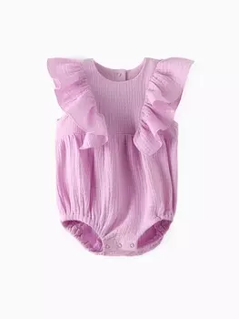 Боди детское MINAKU, рост 74-80 см, лиловое