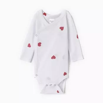 Боди детское MINAKU, рост 62-68 см, молочное