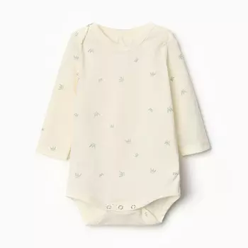 Боди детское MINAKU, рост 68-74 см, молочное