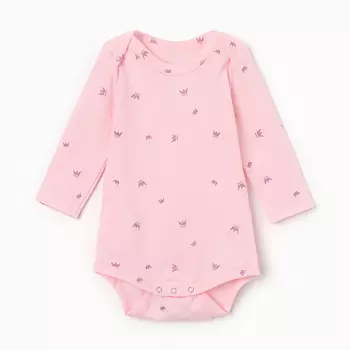 Боди детское MINAKU, рост 74-80 см, розовое