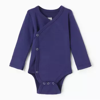 Боди детское MINAKU, рост 62-68 см, тёмно-синее