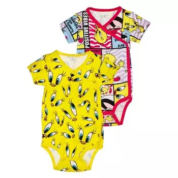 Боди для девочки PlayToday, рост 68 см, 2 шт