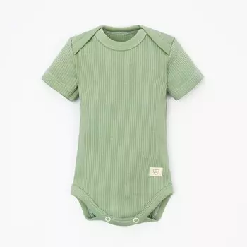 Боди Крошка Я, BASIC LINE, рост 80-86 см, цвет зелёный