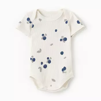 Боди Крошка Я Blueberry, рост 86-92 см, молочное
