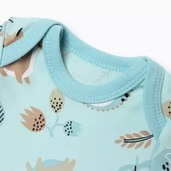 Боди Крошка Я "Дракоша", рост 80-86 см, голубой