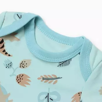 Боди Крошка Я "Дракоша", рост 80-86 см, голубой