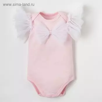 Боди Крошка Я Lovely girl, рост 68-74 см, розовое