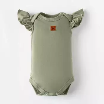 Боди Крошка Я "Nature", цвет зелёный, размер 24, рост 68-74 см