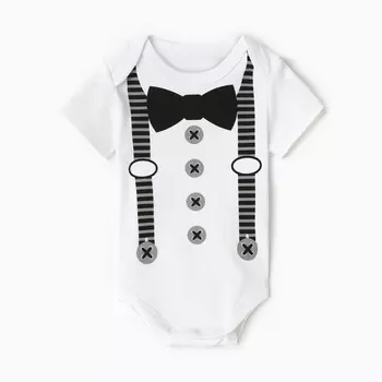 Боди Крошка Я «Подтяжки», рост 68-74 см