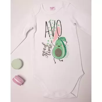 Боди, рост 74 см, цвет мультиколор