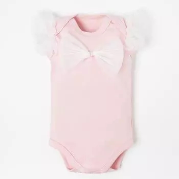 Боди с бантиком «Крошка Я» BASIC LINE, рост 80-86 см