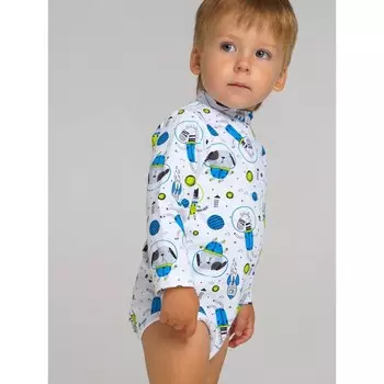 Боди с динным рукавом для мальчика, рост 86 см