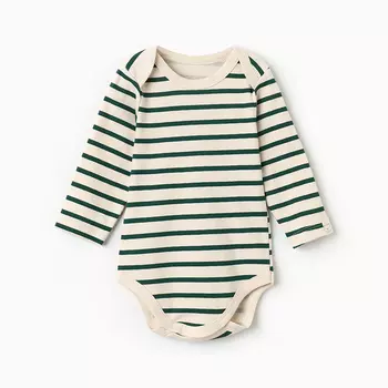 Боди с длинным рукавом «Крошка Я» Oranges, размер 86-92, молочное