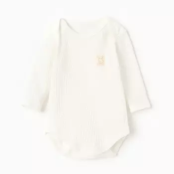 Боди с длинным рукавом «Крошка Я», рост 62-68 см, белое