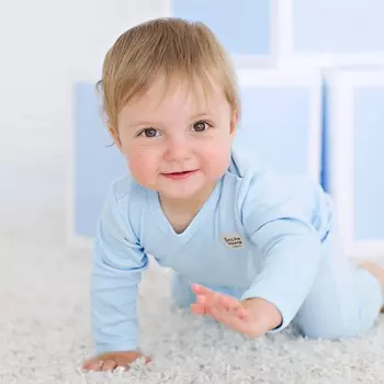 Боди с длинным рукавом Basic, рост 62 см