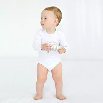 Боди с длинным рукавом Basic, рост 68 см