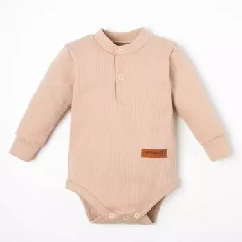 Боди с длинным рукавом Крошка Я, BASIC LINE, рост 80-86 см