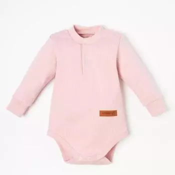 Боди с длинным рукавом Крошка Я, BASIC LINE, рост 86-92 см