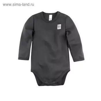 Боди с длинным рукавом, рост 62 см