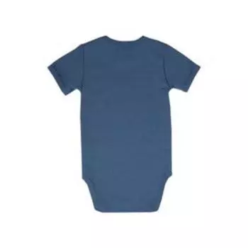Боди с коротким рукавом Basic, рост 56 см, цвет синий