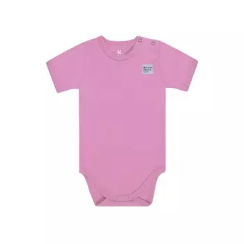 Боди с коротким рукавом Basic, рост 74 см, цвет сиреневый