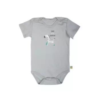 Боди «Зэбби», рост 62 см, цвет серый