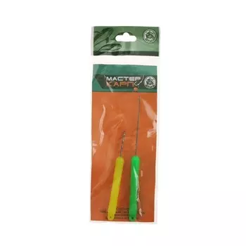 Бойлевый набор игла + сверло пластмасса №1 (поводковая нить и лидкор 20.4 кг)