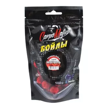 Бойлы CarpoMafia «Мотыль», пылящие, пакет, d=16 мм, 100 г
