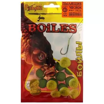 Бойлы Fish.ka пылящие чеснок, 18 мм, 100 г